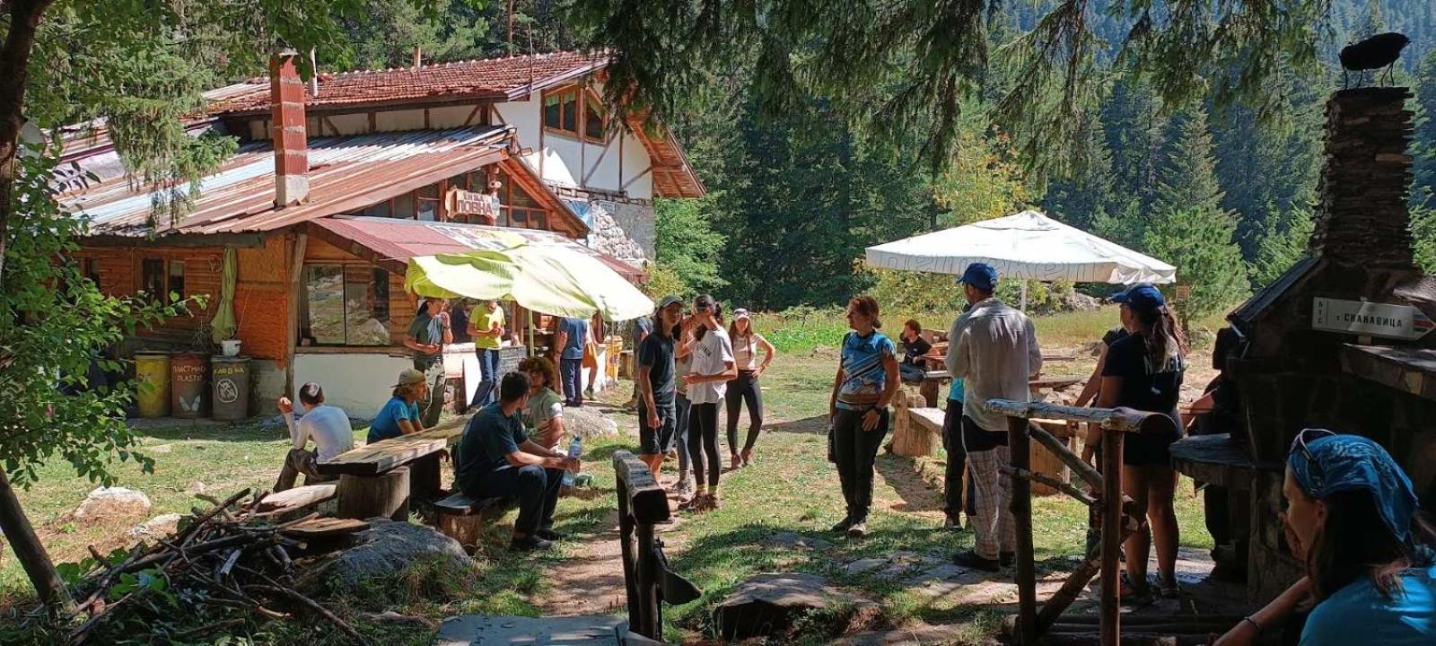 Хижа Ловна в Рила Паничиште Экстерьер фото